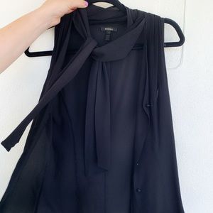 Escada sleevless top with tie
